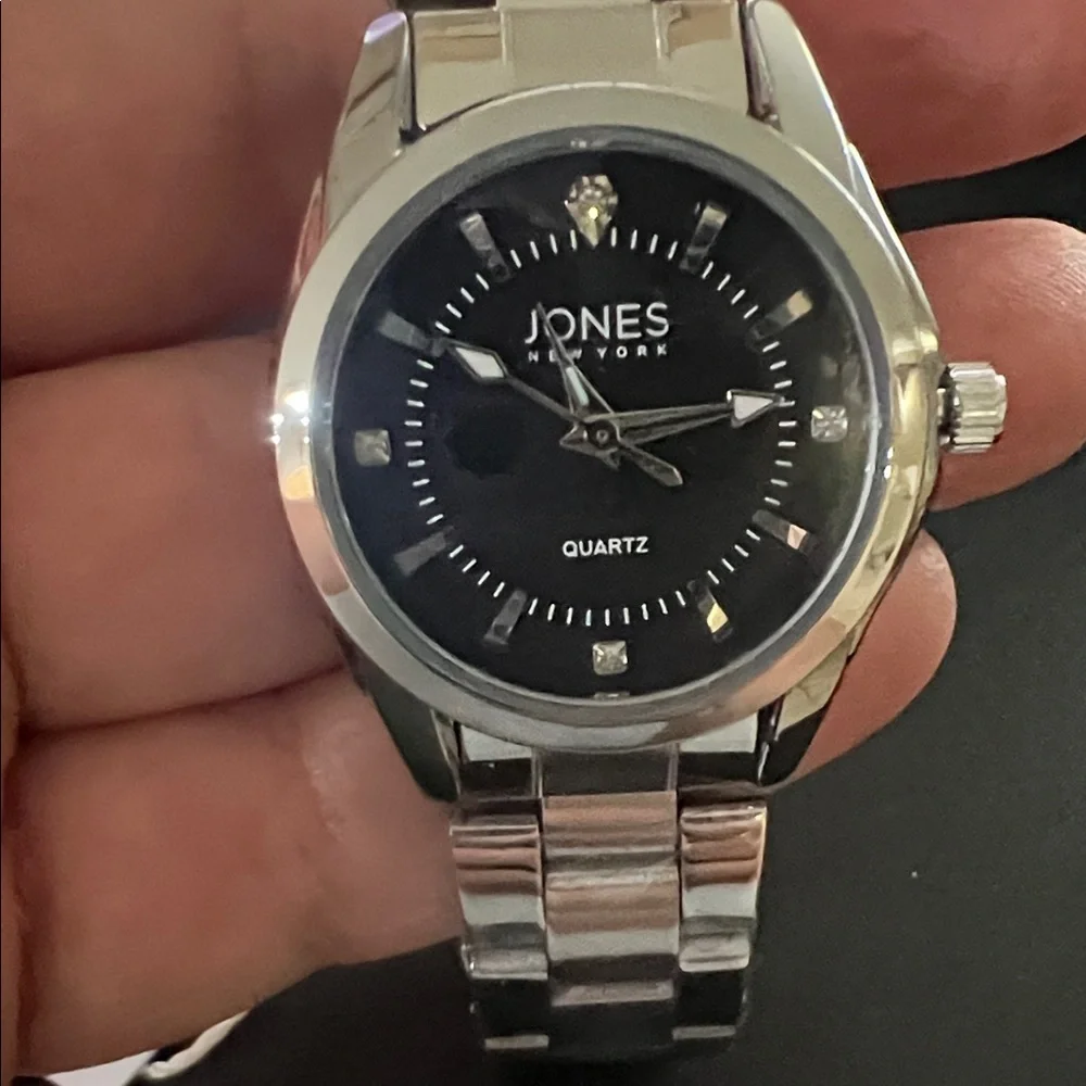 Jones New York Silver Bracelet Watch